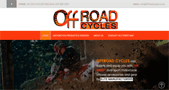 Desktop Screenshot of offroadcycles.co.za