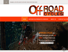 Tablet Screenshot of offroadcycles.co.za